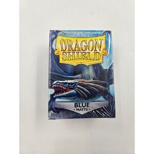 Dragon Shield Matte Blue Standard Size Card Sleeves 100 Count Box AT-11003